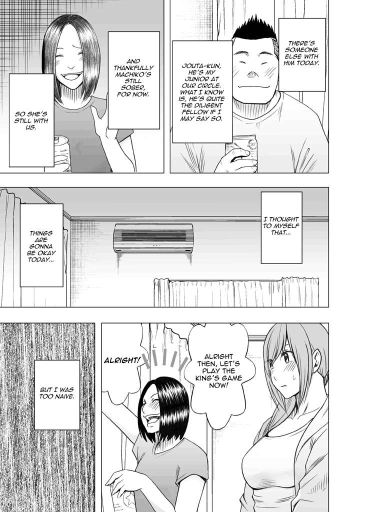 Hentai Manga Comic-Assaulting My Friends Boyfriend. King Game Volume-Read-5